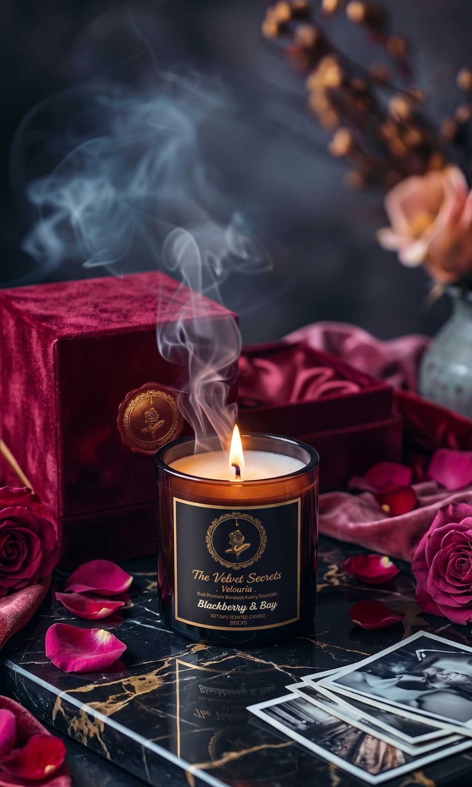 Obsidian Ember - Black Edition Candle - Image 2