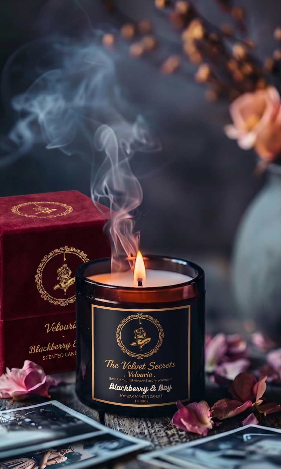 Obsidian Ember - Black Edition Candle - Image 4