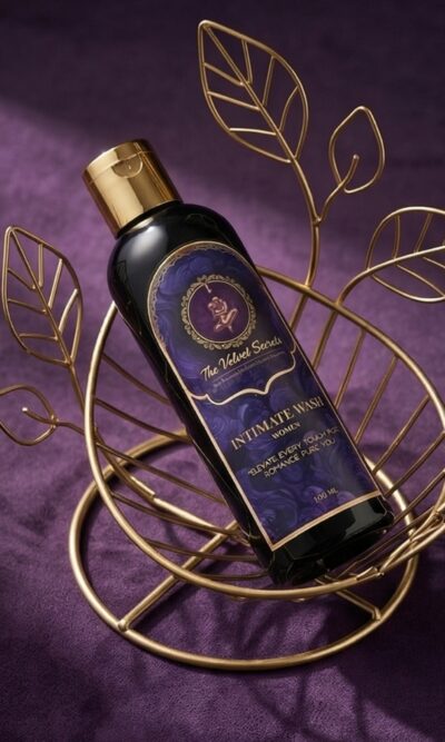 The Velvet Secrets Herbal Intimate Wash – Gentle Care Formula