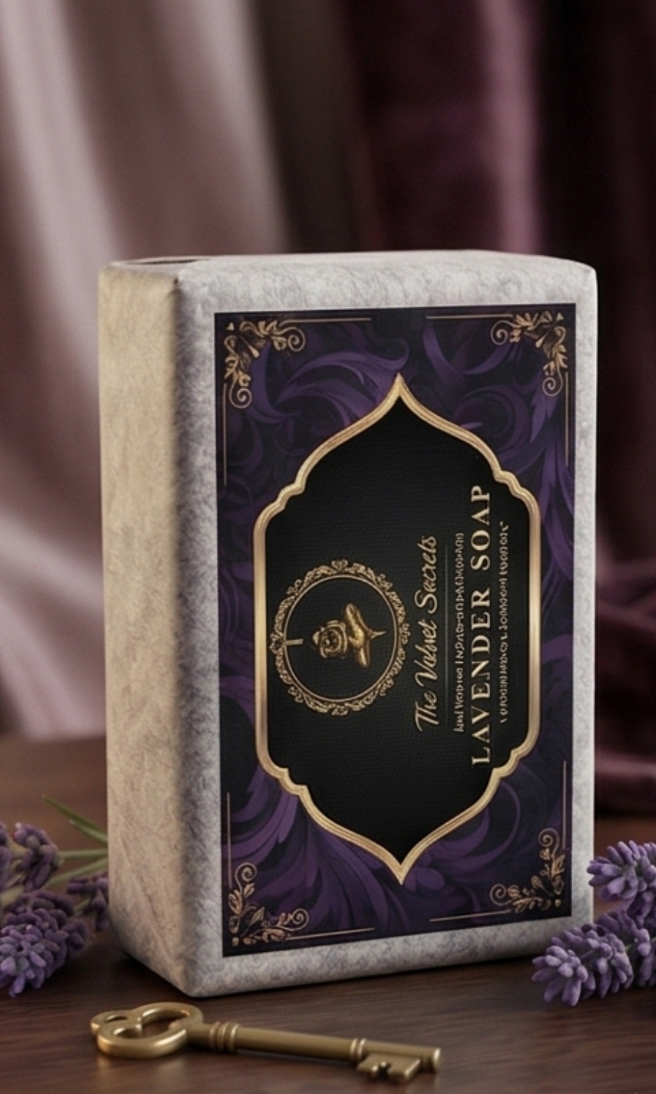 The Velvet Secrets Luxury Soap Collection – Rose & Sandalwood Ritual Bars - Image 5