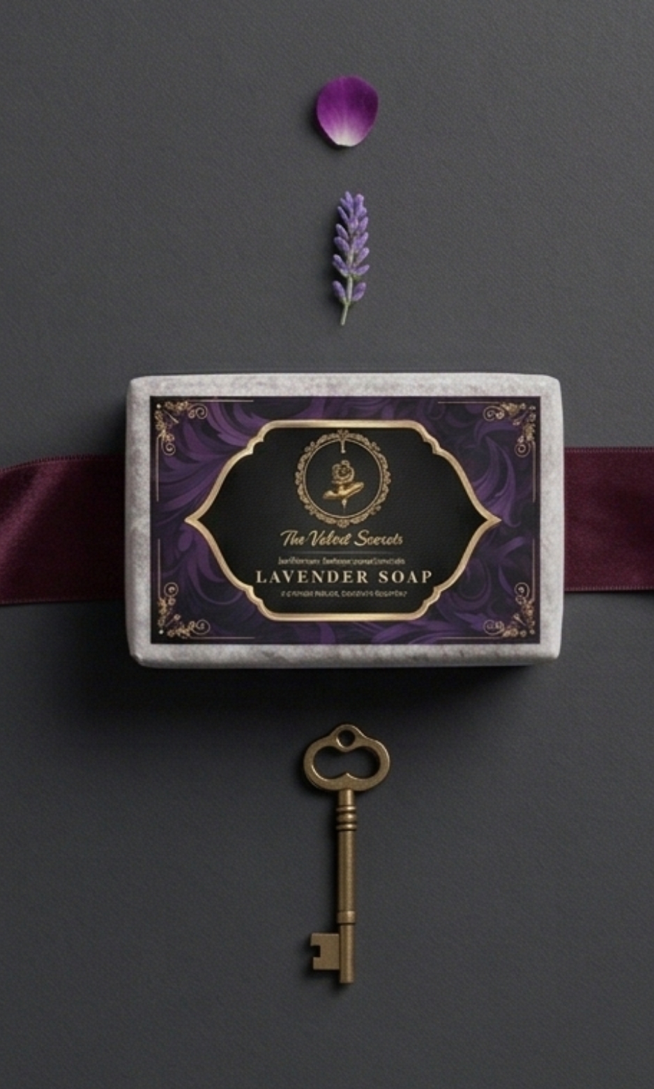 The Velvet Secrets Luxury Soap Collection – Rose & Sandalwood Ritual Bars - Image 2