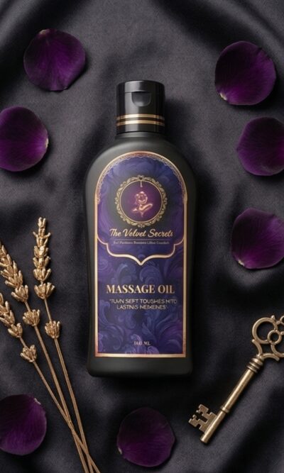 The Velvet Secrets Luxury Massage Oil – Silky Touch & Deep Relaxation (100ml)